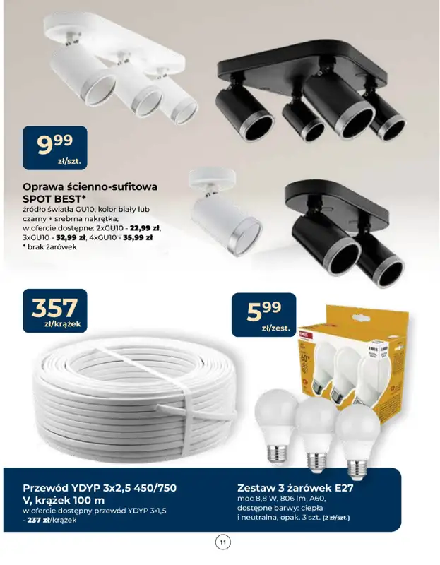 PSB Mrówka - gazetka promocyjna Gazetka od czwartku 15.01 do środy 28.01 - strona 11