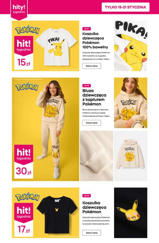 Pepco - gazetka promocyjna Hity tygodnia od czwartku 15.01 do środy 21.01 - strona 6