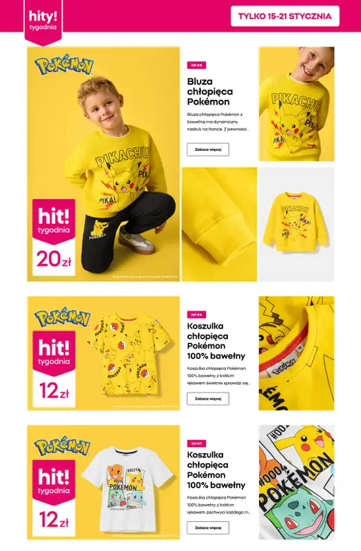 Pepco - gazetka promocyjna Hity tygodnia od czwartku 15.01 do środy 21.01 - strona 4