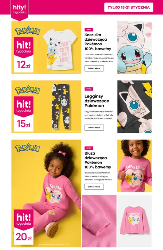 Pepco - gazetka promocyjna Hity tygodnia od czwartku 15.01 do środy 21.01 - strona 2