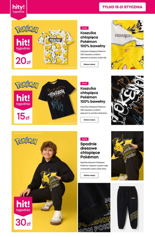 Pepco - gazetka promocyjna Hity tygodnia od czwartku 15.01 do środy 21.01 - strona 8