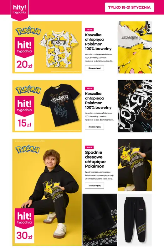 Pepco - gazetka promocyjna Hity tygodnia od czwartku 15.01 do środy 21.01 - strona 8