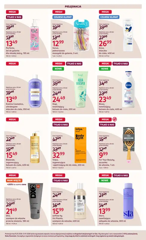 Rossmann - gazetka promocyjna Gazetka od czwartku 15.01 do środy 21.01 - strona 11