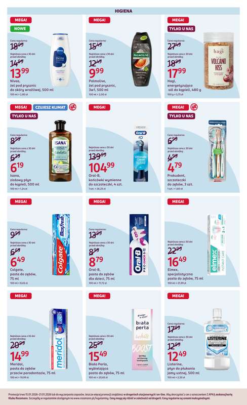 Rossmann - gazetka promocyjna Gazetka od czwartku 15.01 do środy 21.01 - strona 8