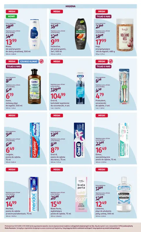 Rossmann - gazetka promocyjna Gazetka od czwartku 15.01 do środy 21.01 - strona 8