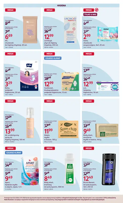 Rossmann - gazetka promocyjna Gazetka od czwartku 15.01 do środy 21.01 - strona 7