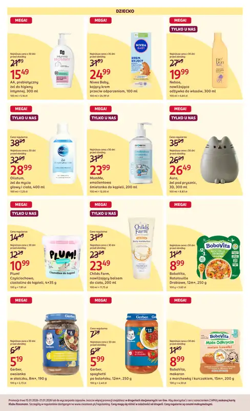Rossmann - gazetka promocyjna Gazetka od czwartku 15.01 do środy 21.01 - strona 13