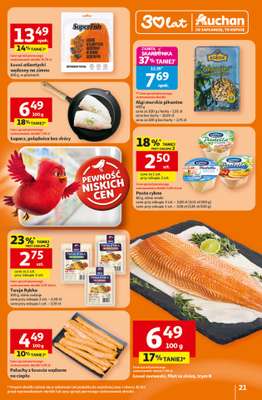 Auchan - gazetka promocyjna Gazetka 30 Lat Hipermarket Auchan od czwartku 15.01 do środy 21.01 - strona 21