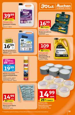 Auchan - gazetka promocyjna Gazetka 30 Lat Hipermarket Auchan od czwartku 15.01 do środy 21.01 - strona 35
