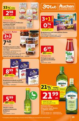 Auchan - gazetka promocyjna Gazetka 30 Lat Hipermarket Auchan od czwartku 15.01 do środy 21.01 - strona 29