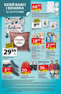 Auchan - gazetka promocyjna Gazetka 30 Lat Hipermarket Auchan od czwartku 15.01 do środy 21.01 - strona 6