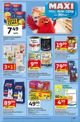 Auchan - gazetka promocyjna Gazetka 30 Lat Hipermarket Auchan od czwartku 15.01 do środy 21.01 - strona 13