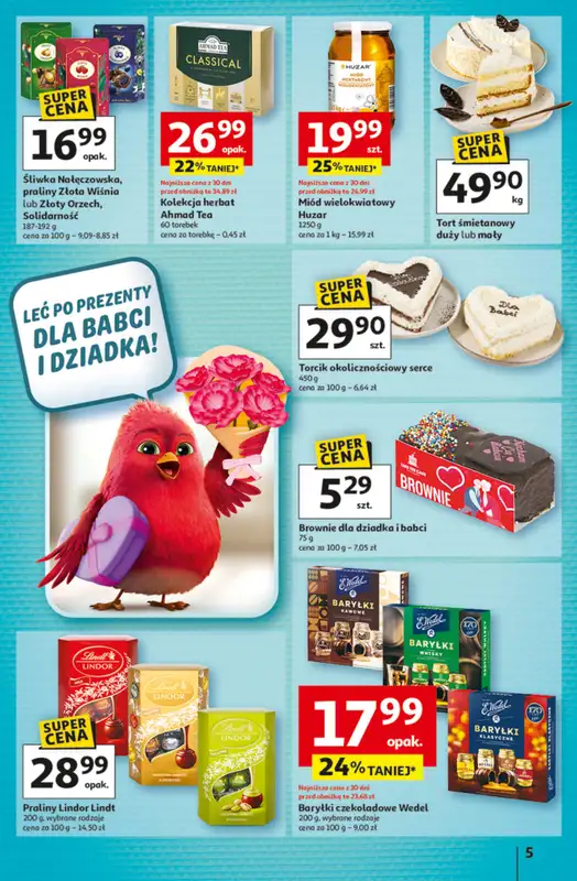 Auchan - gazetka promocyjna Gazetka 30 Lat Hipermarket Auchan od czwartku 15.01 do środy 21.01 - strona 5