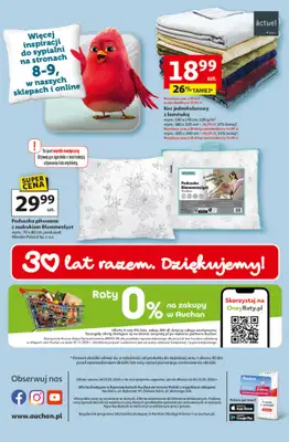 Auchan - gazetka promocyjna Gazetka 30 Lat Hipermarket Auchan od czwartku 15.01 do środy 21.01 - strona 45