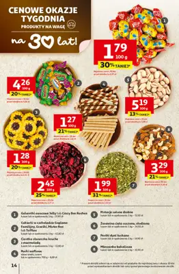 Auchan - gazetka promocyjna Gazetka 30 Lat Hipermarket Auchan od czwartku 15.01 do środy 21.01 - strona 14