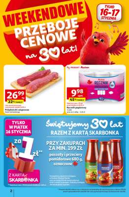 Auchan - gazetka promocyjna Gazetka 30 Lat Hipermarket Auchan od czwartku 15.01 do środy 21.01 - strona 2