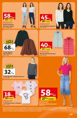 Auchan - gazetka promocyjna Gazetka 30 Lat Hipermarket Auchan od czwartku 15.01 do środy 21.01 - strona 39