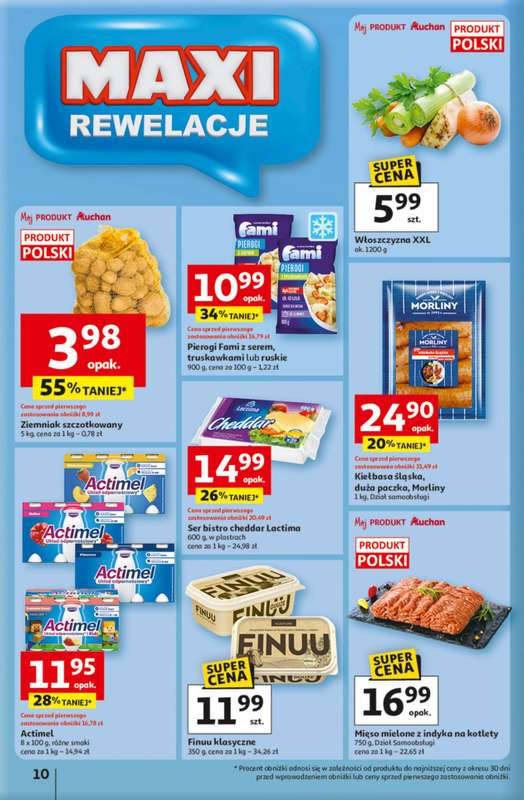 Auchan - gazetka promocyjna Gazetka 30 Lat Hipermarket Auchan od czwartku 15.01 do środy 21.01 - strona 10