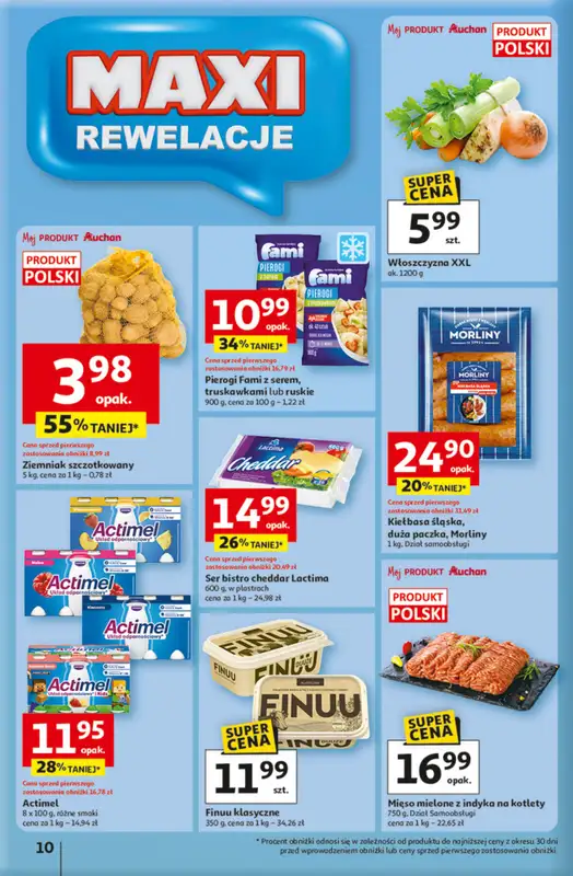 Auchan - gazetka promocyjna Gazetka 30 Lat Hipermarket Auchan od czwartku 15.01 do środy 21.01 - strona 10