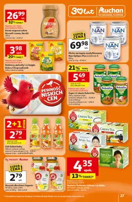 Auchan - gazetka promocyjna Gazetka 30 Lat Hipermarket Auchan od czwartku 15.01 do środy 21.01 - strona 27