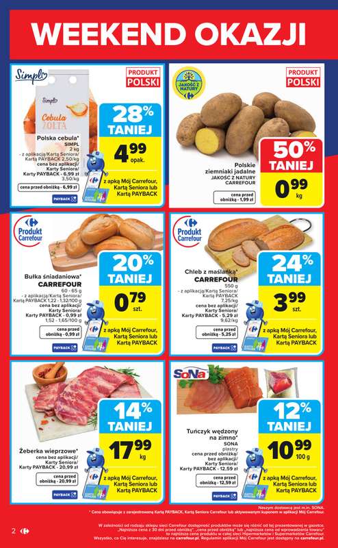 Carrefour Market - gazetka promocyjna Gazetka Weekend promek już od czwartku od czwartku 15.01 do soboty 17.01 - strona 2