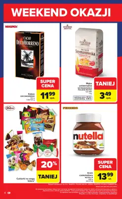 Carrefour - gazetka promocyjna Gazetka Weekend promek już od czwartku od czwartku 15.01 do soboty 17.01 - strona 4