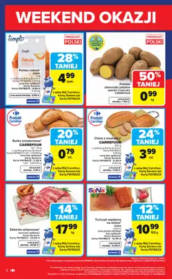 Carrefour - gazetka promocyjna Gazetka Weekend promek już od czwartku od czwartku 15.01 do soboty 17.01 - strona 2