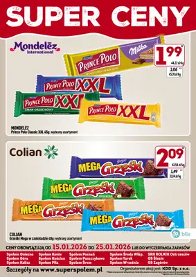 Społem - Blisko i Korzystnie - gazetka promocyjna Super ceny! od czwartku 15.01 do niedzieli 25.01 - strona 3