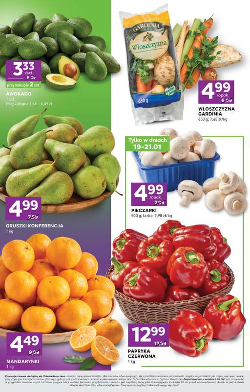 Stokrotka - gazetka promocyjna Gazetka Express od czwartku 15.01 do środy 21.01 - strona 2