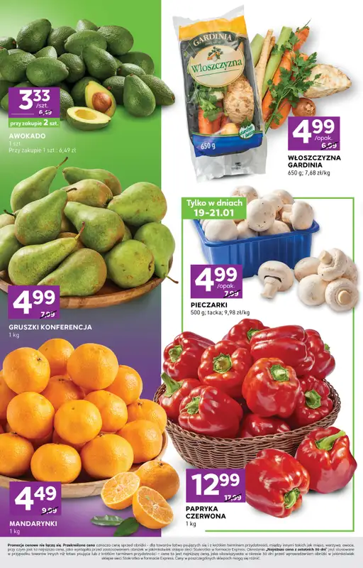 Stokrotka - gazetka promocyjna Gazetka Express od czwartku 15.01 do środy 21.01 - strona 2