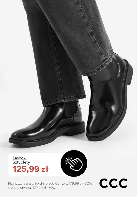 CCC - gazetka promocyjna Sztyblety męskie - PROMOCJE od wtorku 13.01  - strona 4