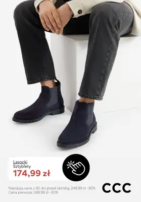 CCC - gazetka promocyjna Sztyblety męskie - PROMOCJE od wtorku 13.01  - strona 10