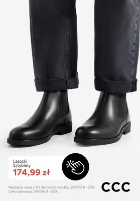 CCC - gazetka promocyjna Sztyblety męskie - PROMOCJE od wtorku 13.01  - strona 9