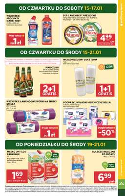 Stokrotka - gazetka promocyjna Gazetka Market od czwartku 15.01 do środy 21.01 - strona 3