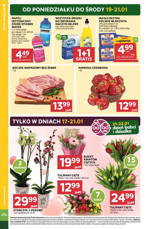 Stokrotka - gazetka promocyjna Gazetka Market od czwartku 15.01 do środy 21.01 - strona 4