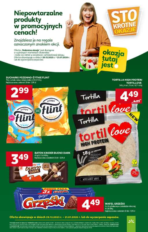 Stokrotka - gazetka promocyjna Gazetka Market od czwartku 15.01 do środy 21.01 - strona 20