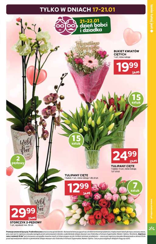 Stokrotka - gazetka promocyjna Gazetka Supermarket od czwartku 15.01 do środy 21.01 - strona 7