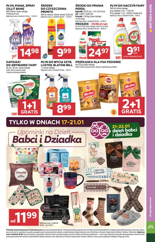 Stokrotka - gazetka promocyjna Gazetka Supermarket od czwartku 15.01 do środy 21.01 - strona 23