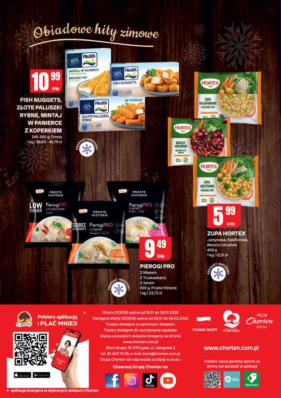 Chorten - gazetka promocyjna Gazetka Lubelskie, Łódzkie, Radom Market od czwartku 15.01 do niedzieli 25.01 - strona 8