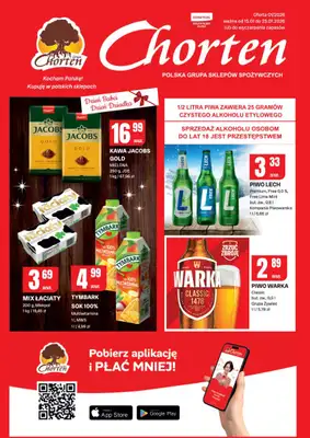 Chorten - gazetka promocyjna Gazetka Podlaskie Market od czwartku 15.01 do niedzieli 25.01