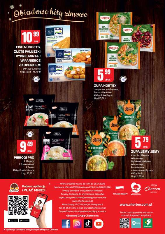 Chorten - gazetka promocyjna Gazetka Podlaskie Market od czwartku 15.01 do niedzieli 25.01 - strona 8