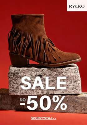 Ryłko - gazetka promocyjna SALE do -50% od wtorku 13.01 