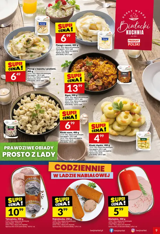 Twój Market - gazetka promocyjna Gazetka od środy 14.01 do wtorku 20.01 - strona 9