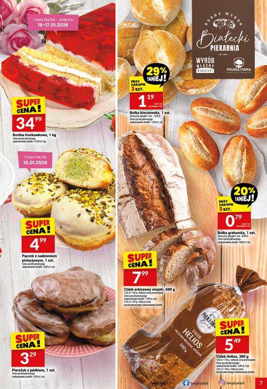 Twój Market - gazetka promocyjna Gazetka od środy 14.01 do wtorku 20.01 - strona 7