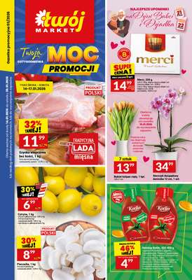 Twój Market - gazetka promocyjna Gazetka od środy 14.01 do wtorku 20.01