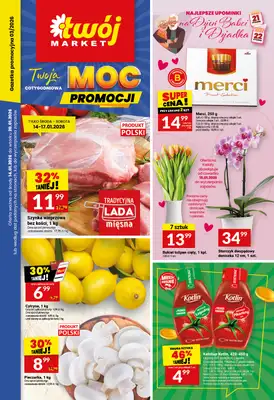 Twój Market - gazetka promocyjna Gazetka od środy 14.01 do wtorku 20.01