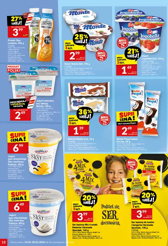 Twój Market - gazetka promocyjna Gazetka od środy 14.01 do wtorku 20.01 - strona 18
