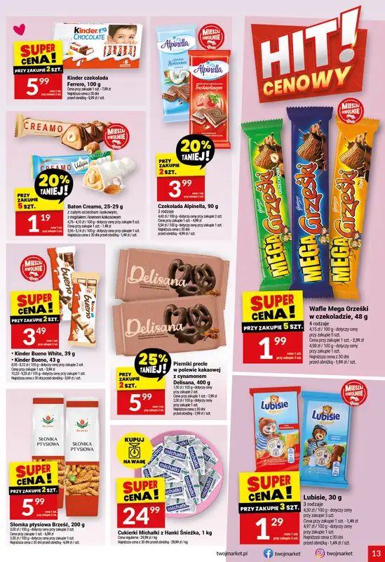 Twój Market - gazetka promocyjna Gazetka od środy 14.01 do wtorku 20.01 - strona 13