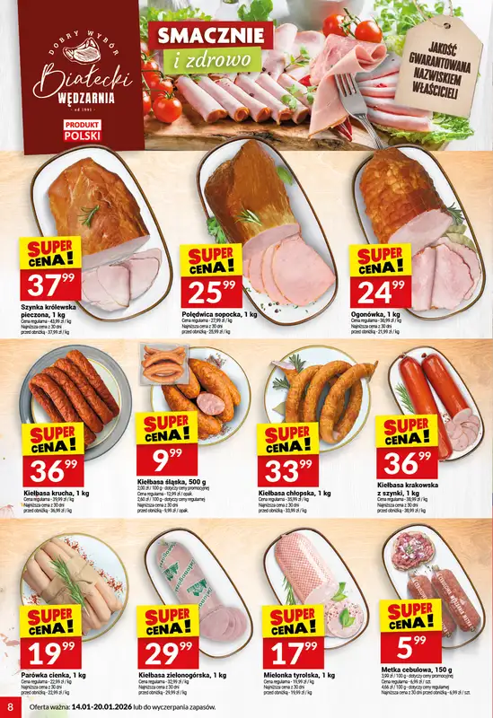 Twój Market - gazetka promocyjna Gazetka od środy 14.01 do wtorku 20.01 - strona 8