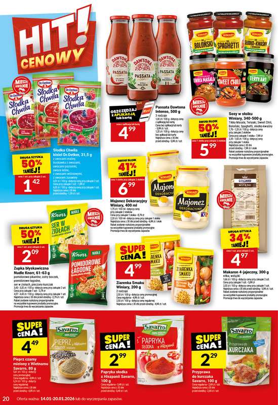Twój Market - gazetka promocyjna Gazetka od środy 14.01 do wtorku 20.01 - strona 20